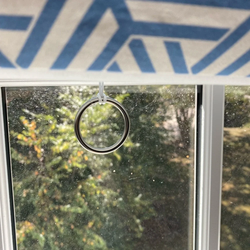 Custom cordless Roman shades
